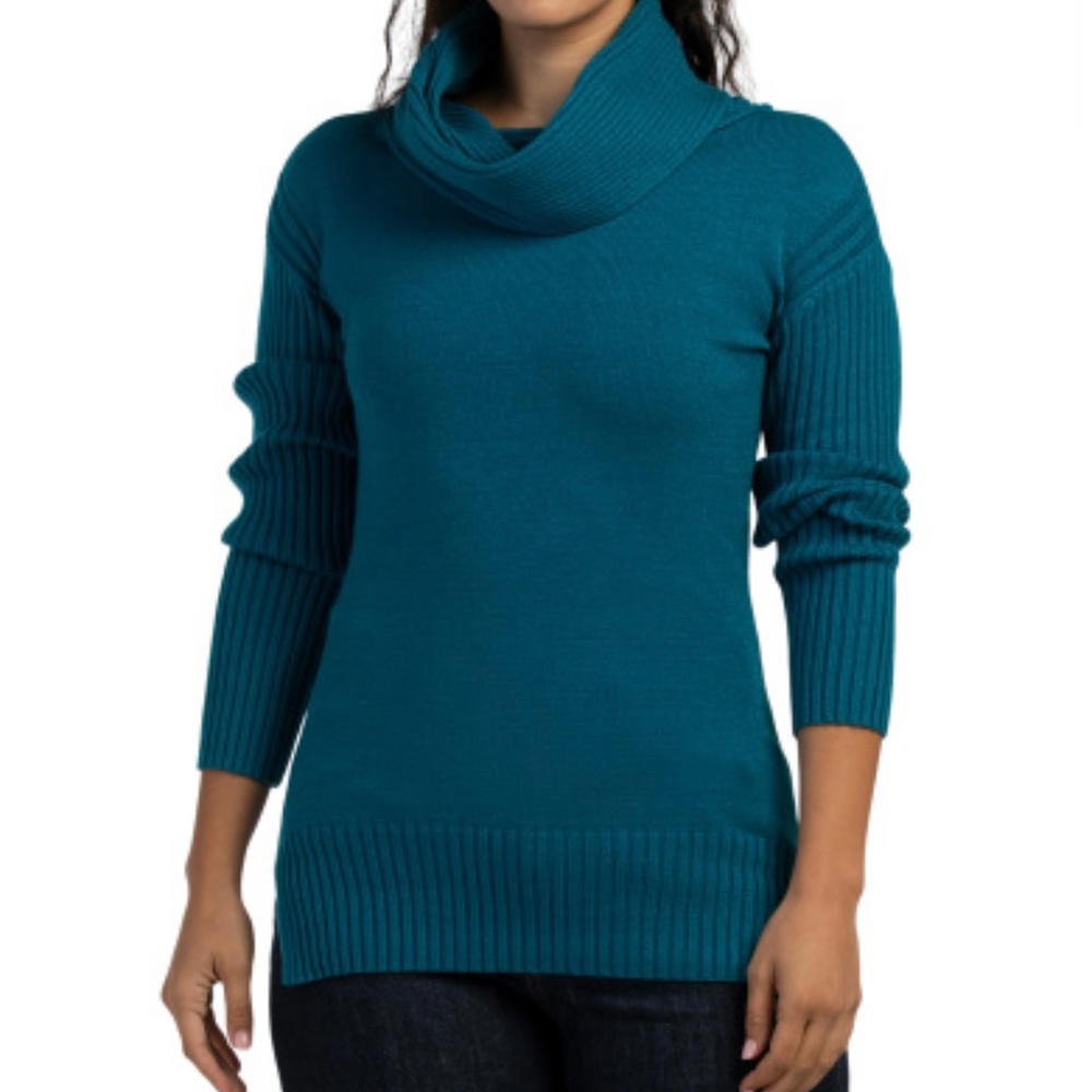 NWOT Rain + Rose cowl neck sweater